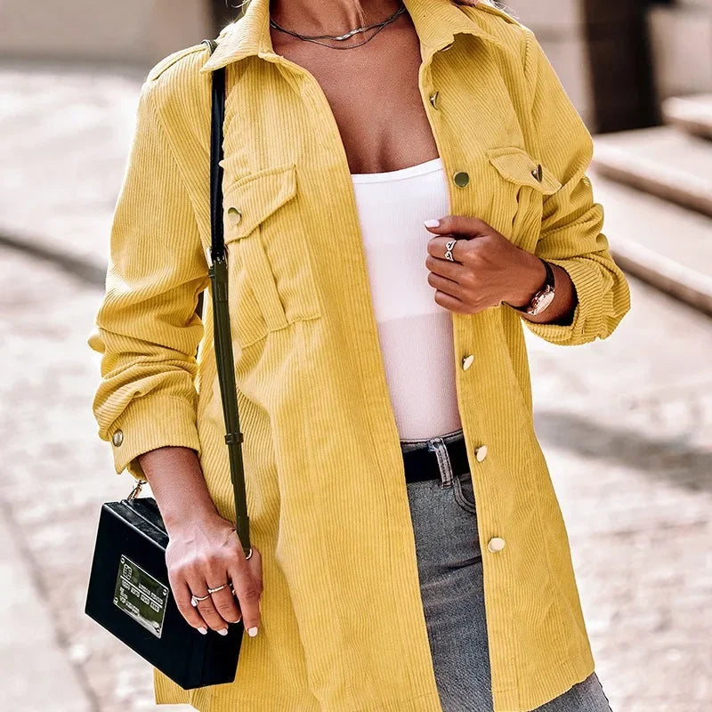 Emilia | Moderne stylische Cordjacke