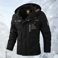 Agostino – Wasserdichte Outdoor Jacke in Schwarz