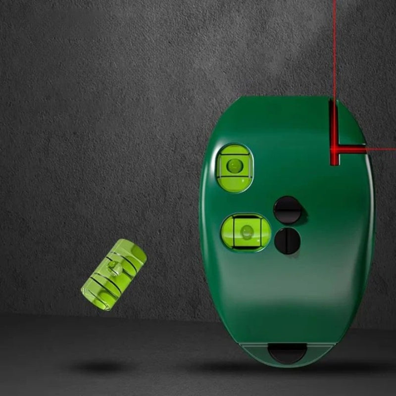 AlignMaster 2-Linien-Laserniveau – Tragbares Nivellierungsgerät mit 90° Projektion
