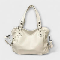 Brava - Elegante Hobo-Schultertasche in Beige