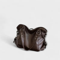 Brava - Elegante Hobo-Schultertasche in Braun