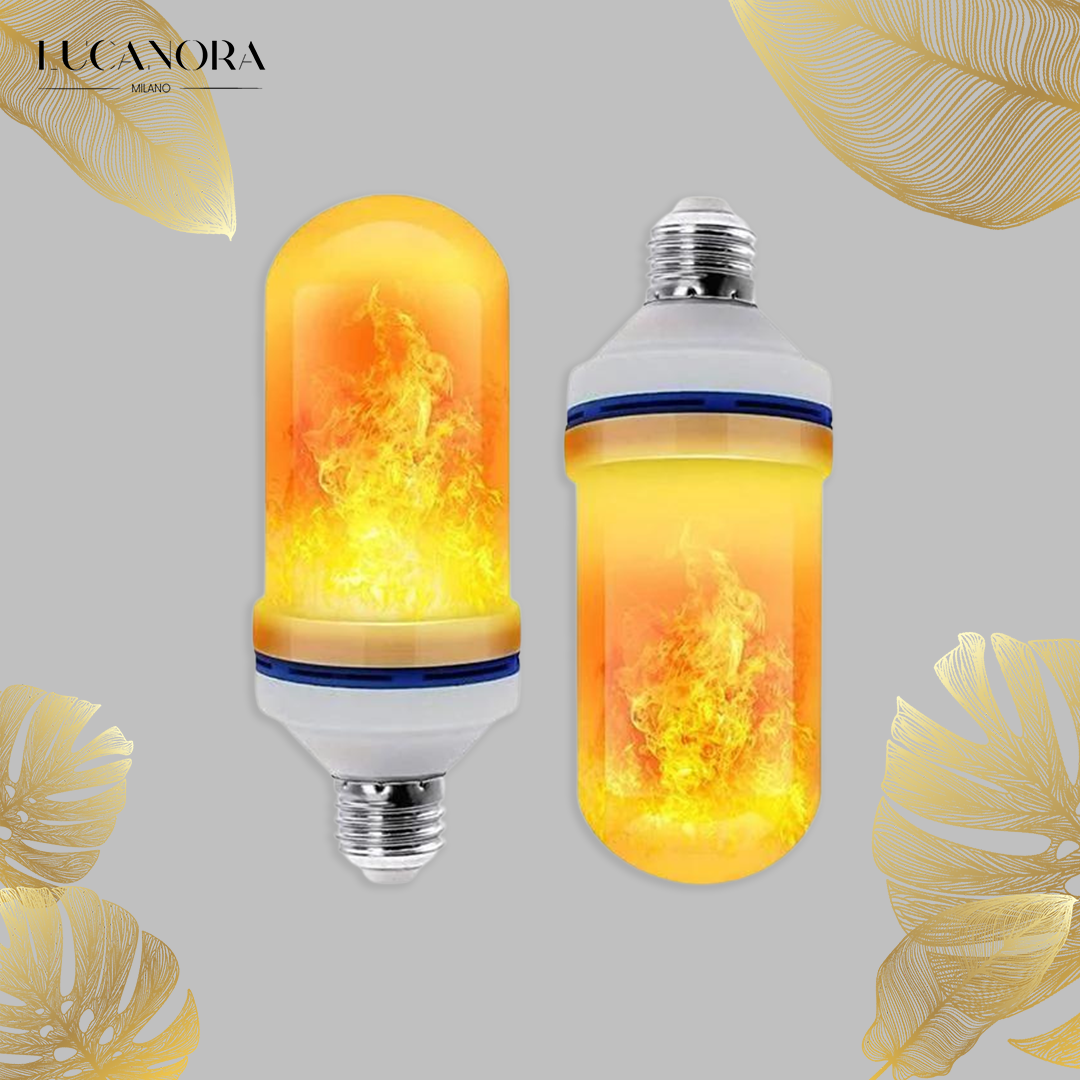 FlameLuxe™ - Lampe mit Feuereffekt