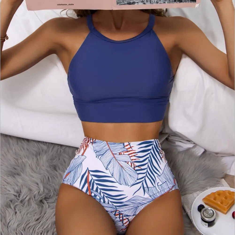 Héloïse® | Badeanzug mit Blumenmuster und hoher Taille