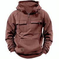 Herren Outdoor-Kapuzenpullover - Francis in Rot