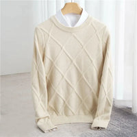 Premium Kaschmirpullover - Francois in Beige