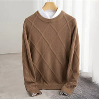 Premium Kaschmirpullover - Francois in Braun
