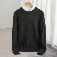 Premium Kaschmirpullover - Francois in Schwarz