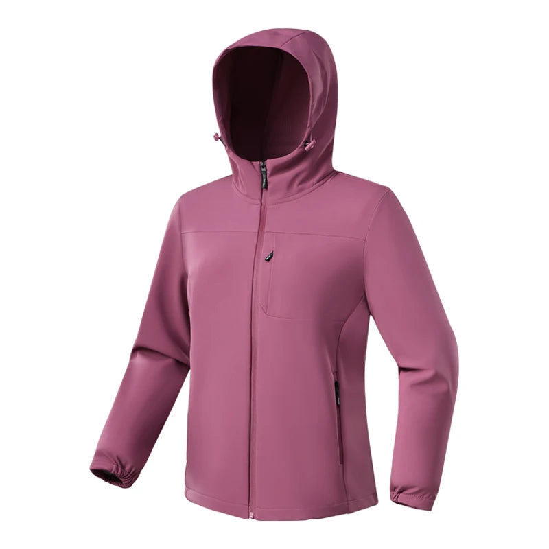 Jessika | Funktionale Softshell Jacke mit Kapuze