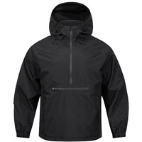Luca | Funktionale Softshell Jacke mit Kapuze in Schwarz