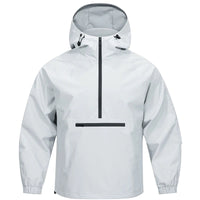 Luca | Funktionale Softshell Jacke mit Kapuze in Hellgrau