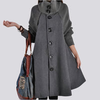 Eleganter Damen-Trenchcoat - Gerta in Grau