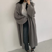 Kuschelige Strickjacke für Frauen - Kirsten in Grau