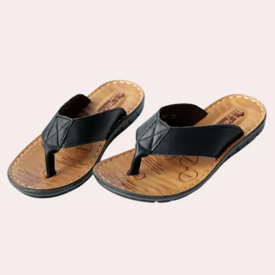Gavin- Bequeme und Stilvolle Vegan Ledersandalen für Herren
