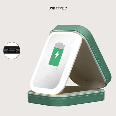 Kompakter beleuchteter Make-up-Organizer für unterwegs - Liora