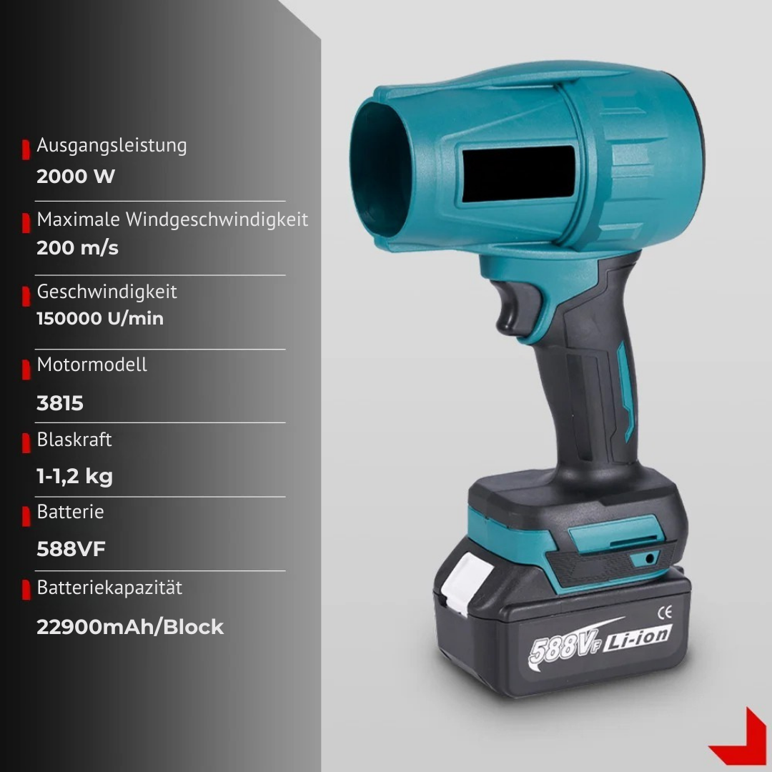 LuftKraft™ Hochdruck Präzisions Reinigung