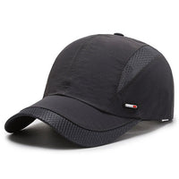 AireFlow - Atmungsaktive Mesh-Sportcap in Dunkelgrau