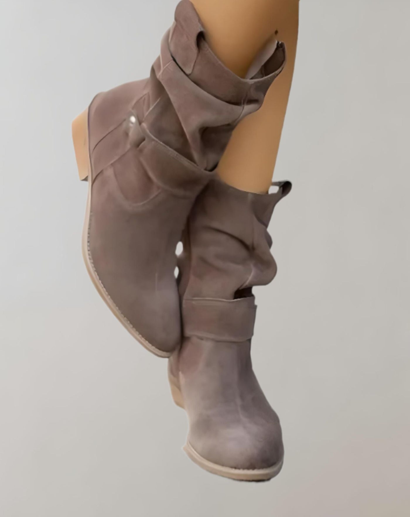 Grace - Hochgeschnittene Wildlederstiefel