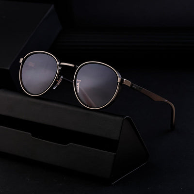 Ovale Vintage Tommaso-Brille
