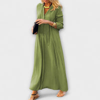Hannalore - Bequemes Maxikleid in Grün
