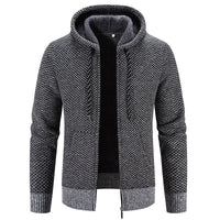 Bequeme Strickjacke für Männer - Han in Grau