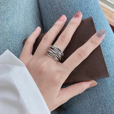 Albina – Silberner Statement-Ring