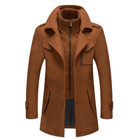 Nikolaus® | Eleganter Wintermantel in Camel