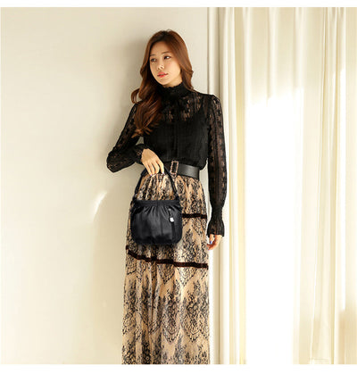 Elegante Echtleder-Handtasche für Damen mit praktischem Stauraum