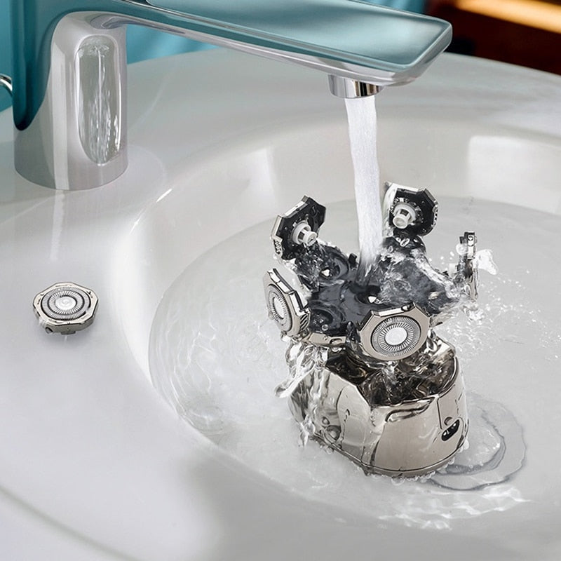 6-in-1 Elektrischer Rasierer – TitanEdge