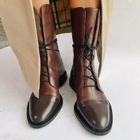 Hilda Stiefel mit Premium-Absatz für Damen in Braun