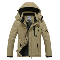 Mit Fleece gefütterte Kapuzenjacke - Harold in Beige