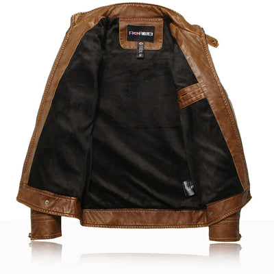 Duke™ Bikerjacke aus Leder