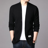 Finolin - Eleganter Herren Cardigan in Schwarz