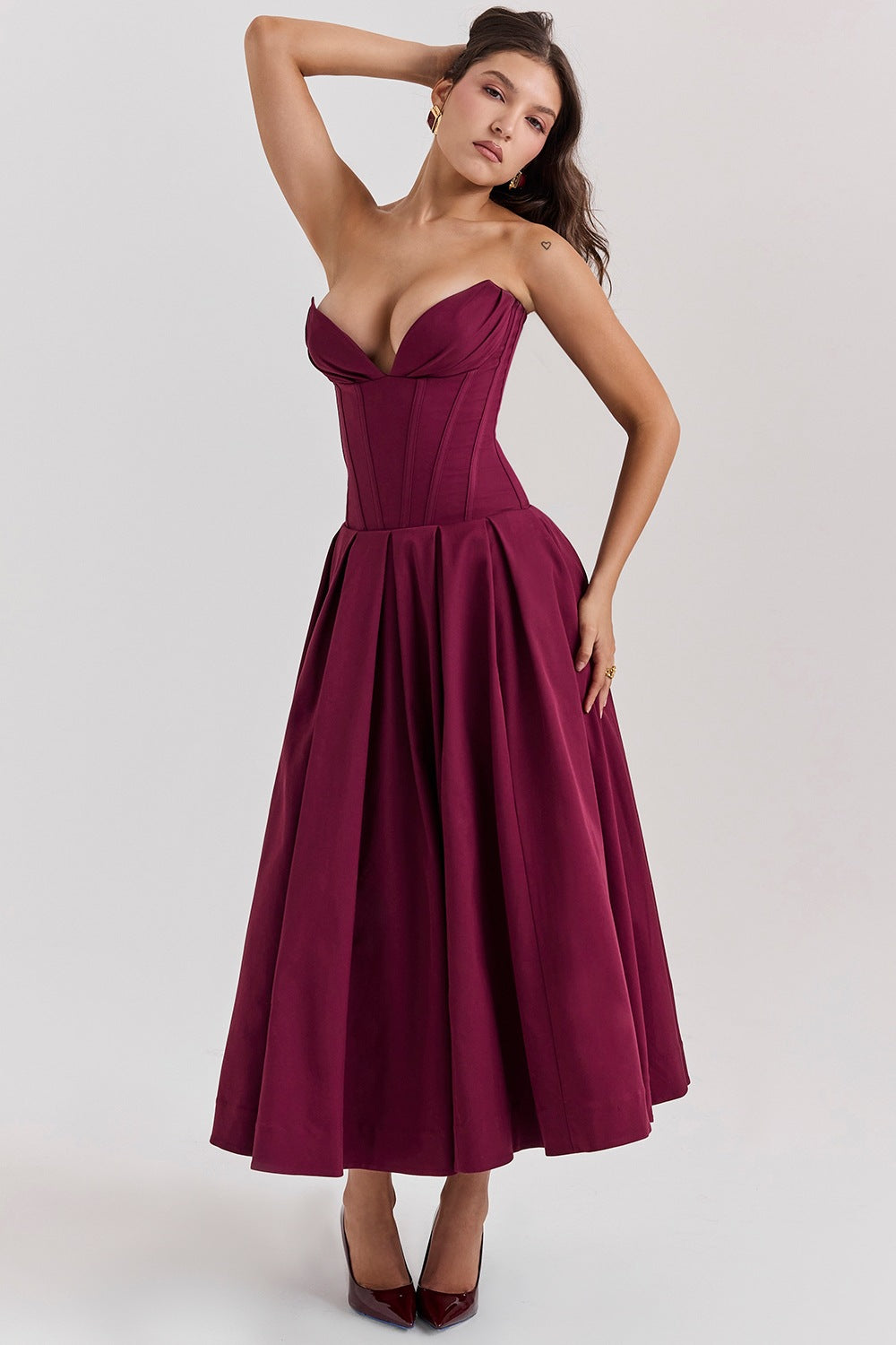 Hanne | Elegantes Midi-Kleid