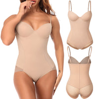 Chic formende Shapewear Bodysuit - Élise in Beige