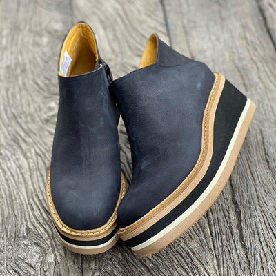 Bequeme Plateau-Stiefeletten - Mira