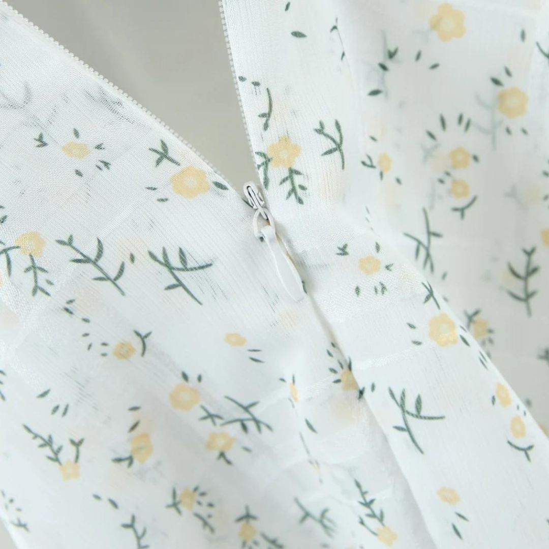 Heidi | Lochstickerei Minikleid