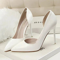 Helene | Damen Orthopädische Elegante Pumps in Weiß 10.5cm