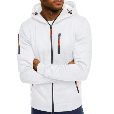 Herren-Kapuzenpullover mit Reißverschluss – Freizeitstil und sportliche Aktivitäten