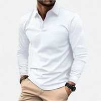Ronald | Herren Klassisches Regular Fit Poloshirt in Weiß