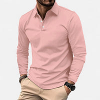 Ronald | Herren Klassisches Regular Fit Poloshirt in Rosa