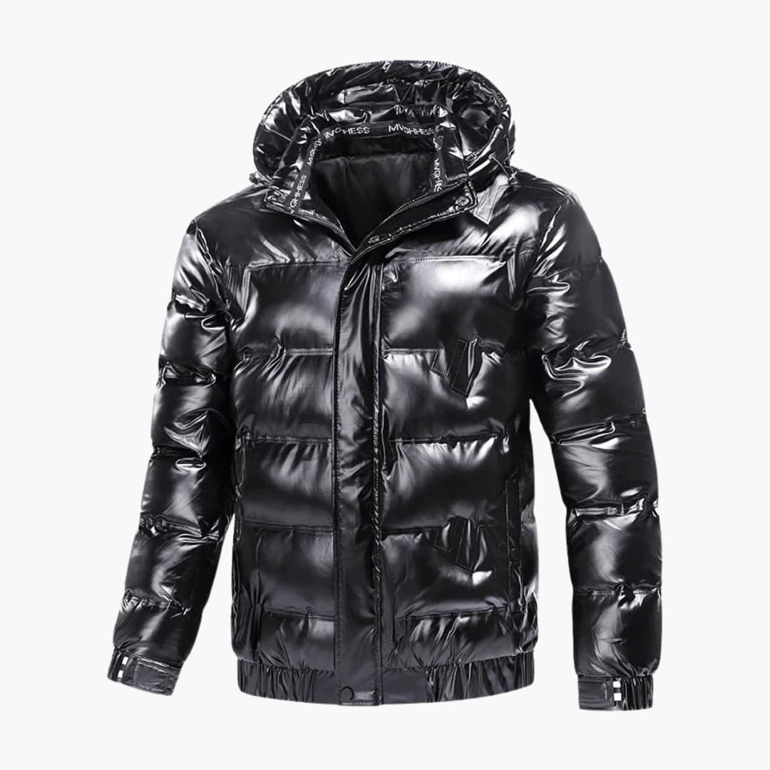 Herren Winterjacke mit Kapuze