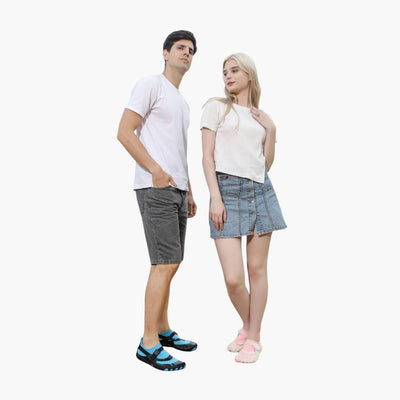 Herren Barfußschuhe mit Hakenband