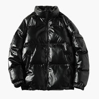 Herren Daunenjacke für den Winter in Schwarz