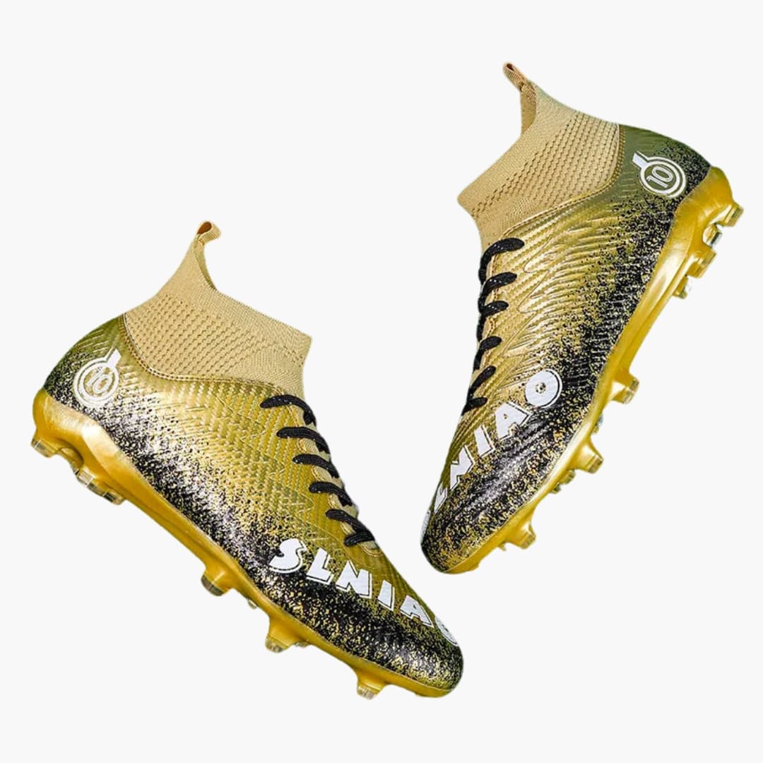 Herren Fußballschuhe mit Schnürung und Profilsohle