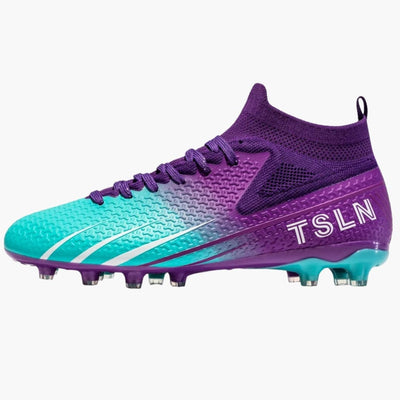 Herren Fußballschuhe mit Schnürung und strukturierter Oberfläche