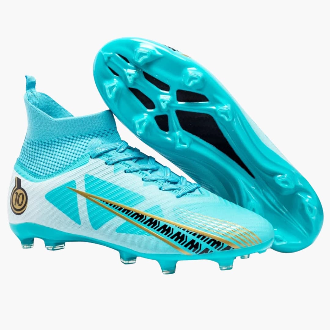 Herren Fußballschuhe mit Struktur-Oberfläche und Schnürung