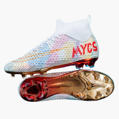 Herren Fußballschuhe mit hohem Schaft und Stollensohle