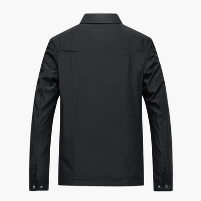 Herren Jacke mit Hemdkragen