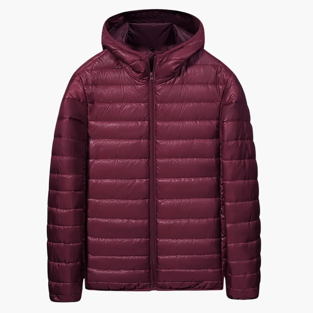 Herren Jacke mit Reißverschluss und Kapuze