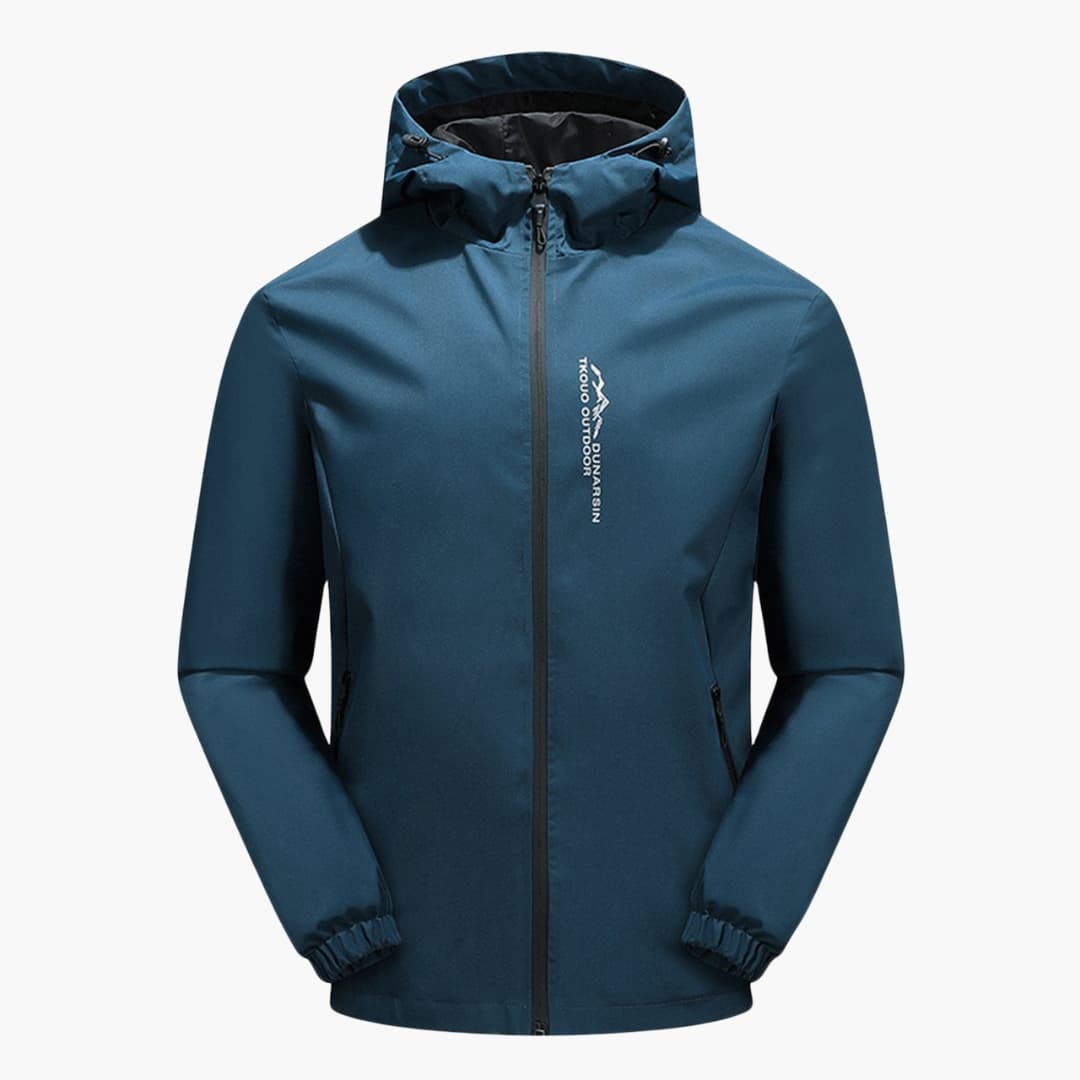 Herren Softshell Jacke mit Kapuze und Reißverschluss